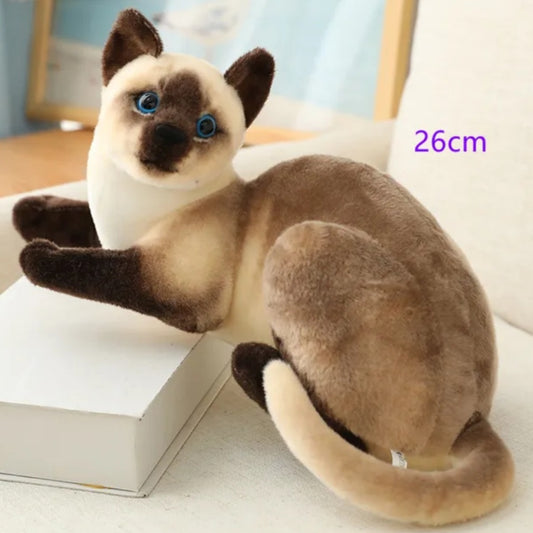 Realistic Cat Plush Toy