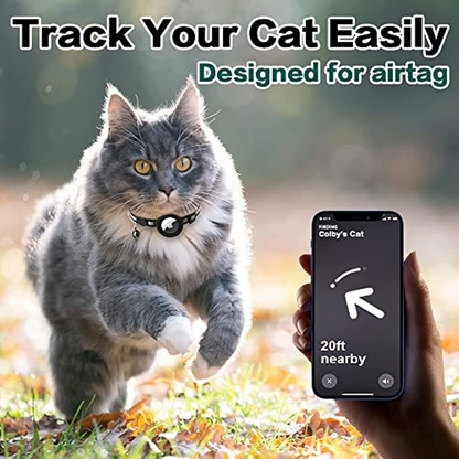 Cat Tracking AirTag Collar